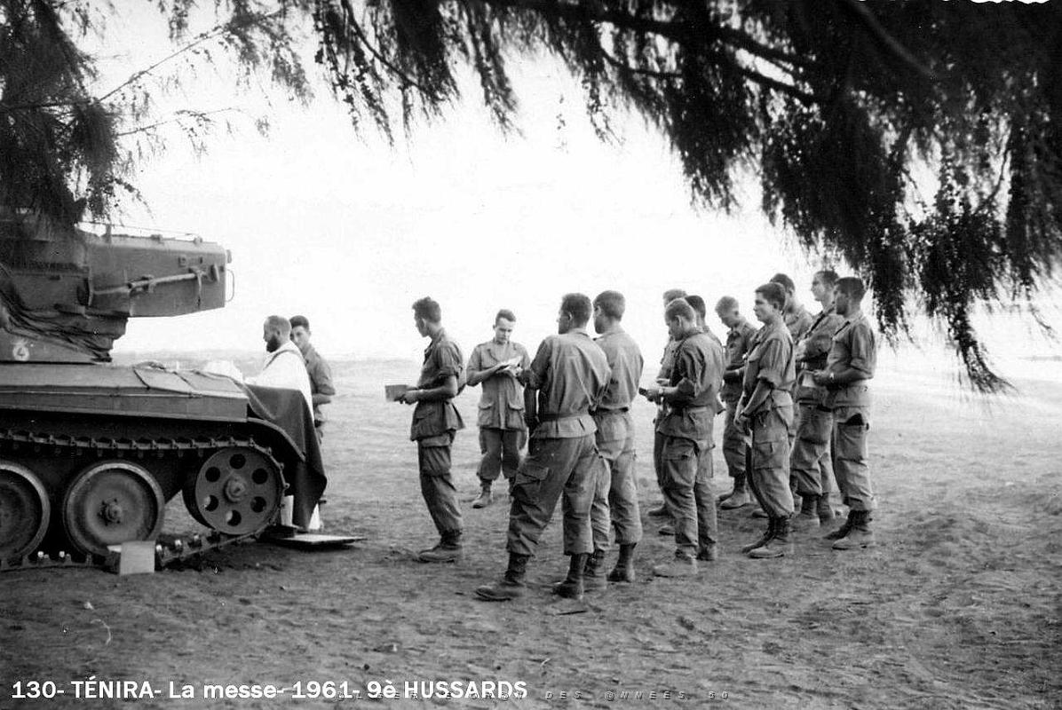 130- Tenira- La messe- 1961- 9e Hussards.jpg